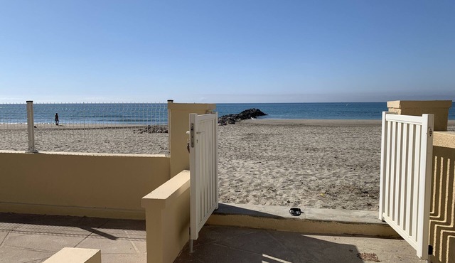 Villa on beach, first floor