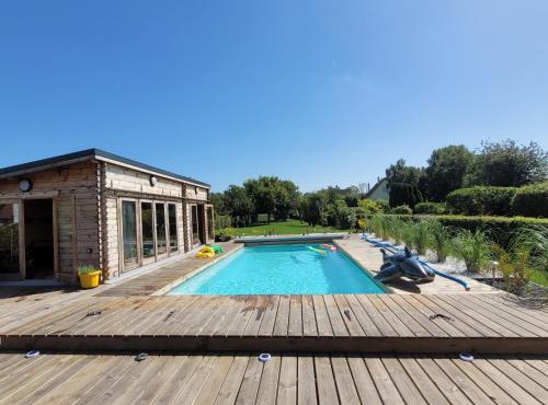 Villa Oriel avec piscine privée à NEUFCHATEL-HARDELOT