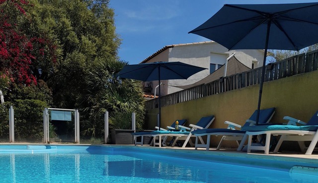 Villa ORINELLA AZZURA Ventiseri CORSE - swimming pool - 3 bedrooms - air conditioning - 7/8 pers