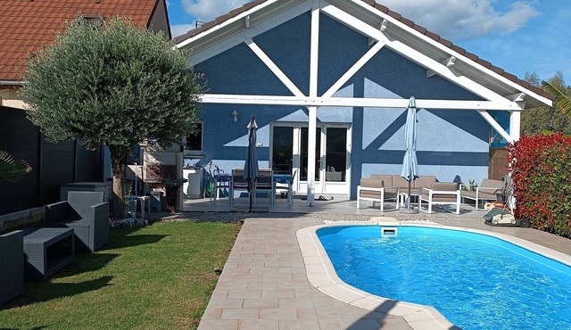 Villa "paille en Queue 974" Avec Piscine