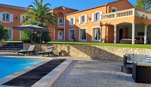 Villa Palmier Avec Piscine Chauffée Privée Proche D'uzes et Anduze