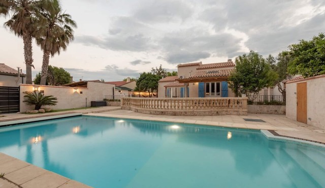 Villa Palmiers - Up to 10 pers - Haven of peace in 10 min. Sandy beaches