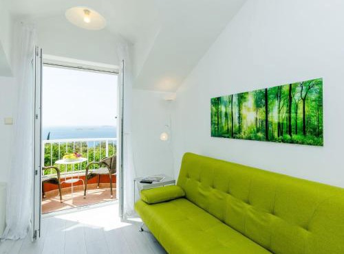 Villa Panorama Dubrovnik A3 - Comfort One Bedroom Apartment with Balcony and sea View