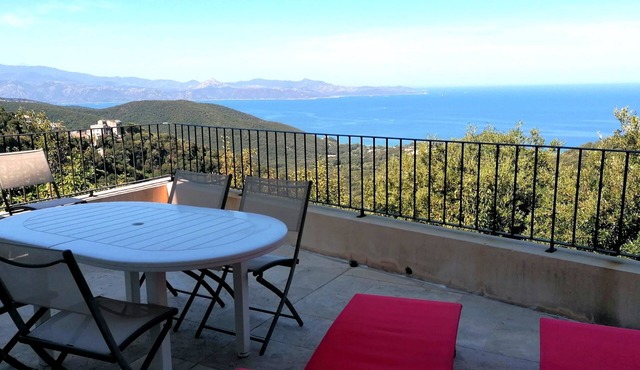 Villa panoramic sea Gulf St Florent
