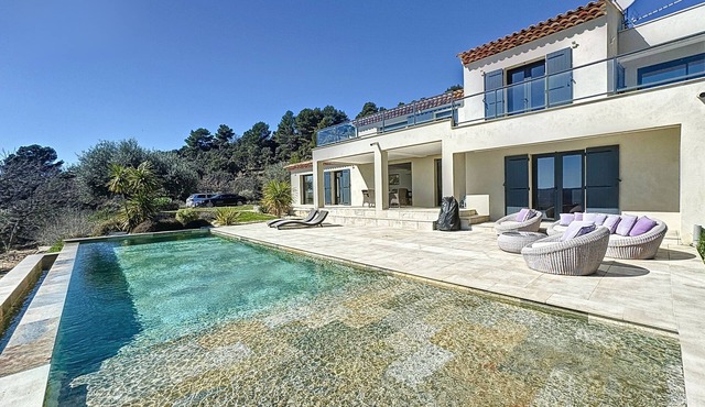 Villa panoramic view