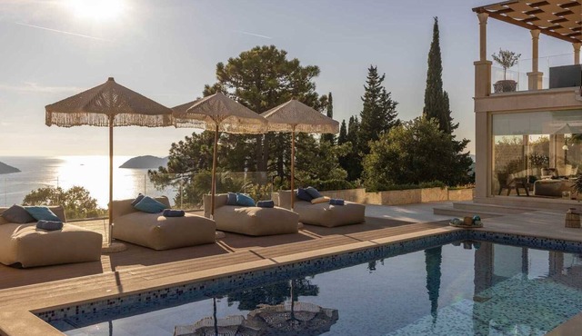 Villa Paradiso - luxury 7-bedroom villa with a heated pool and sea views by MyWaycation