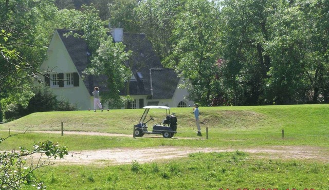 Villa "Parfum de dunes", Domaine du golf des Pins, Hardelot, along the golf course.