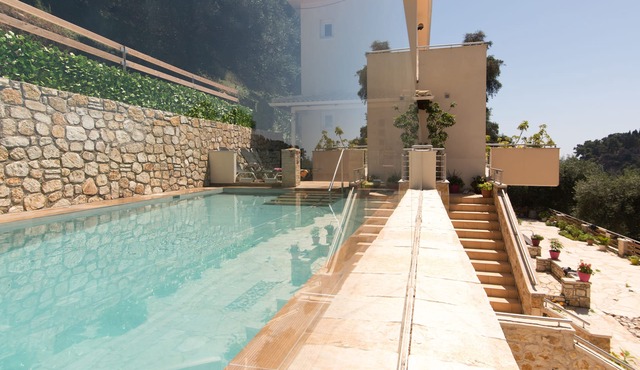 Villa Parga – with private pool and authentic Sunset Panorama view!