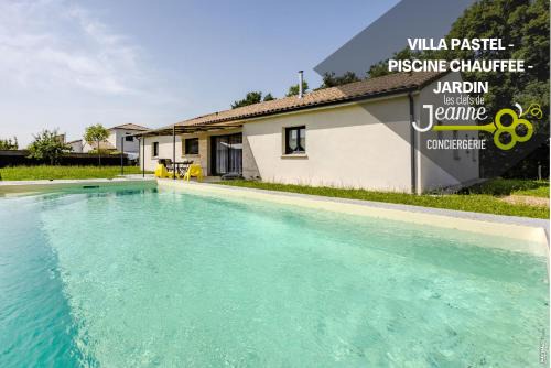 Villa Pastel - Piscine Chauffée & Jardin