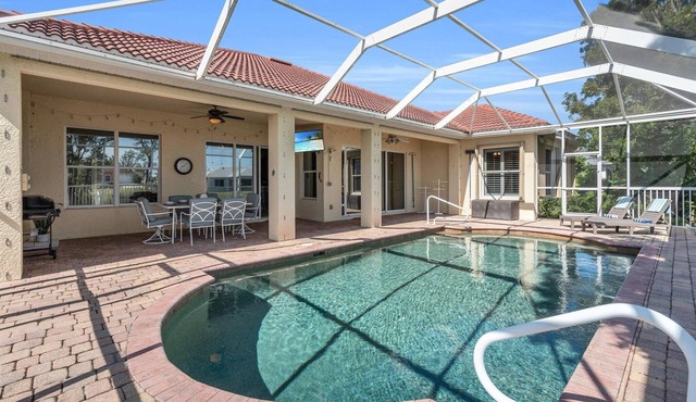 Villa Pelican - 3 beds/2.5 baths heated pool home in Cape Coral - Palmetto Pine Golf Club