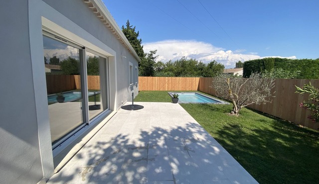 Villa Piscine Contemporaine 6 Personnes