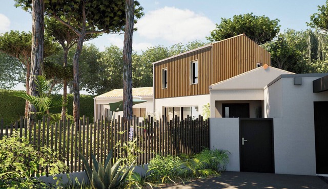Villa Pinède: Private Spa, Nature & Beach, Sleeps 8 in Brétignolles
