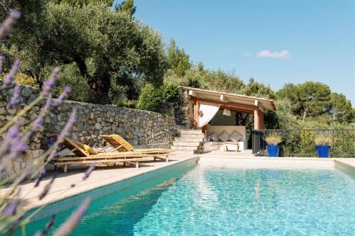 Villa PIPA POLARIS I suite ELULA - vue panoramique & piscine