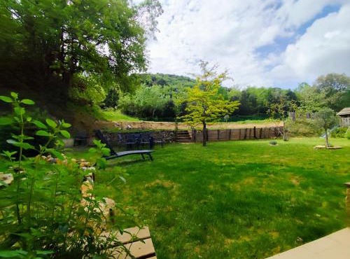 Villa Piscine intérieure et forêt