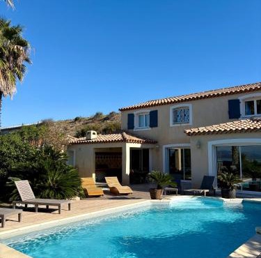 Villa piscine privée superbe Vue Etang Leucate 8JBART580