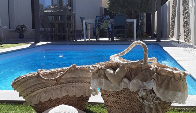 Villa Plein Pied Avec Piscine Prés de la mer