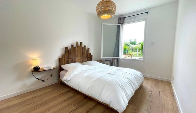 Villa Polder - Private swimming pool, pétanque court & nature near Médoc beaches