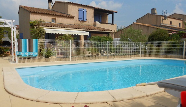 VILLA + POOL + GARDEN WITH TREES