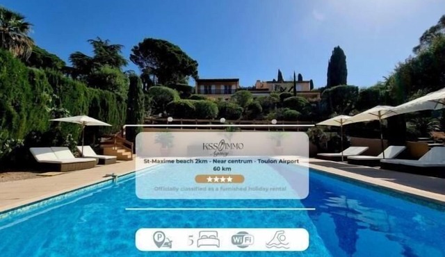 Villa Provençale * | 5 bedrooms | swimming pool