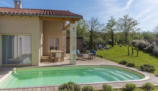 Villa Puycelsi air-conditioned & heated swimming pool in a magnificent Domain - XVII