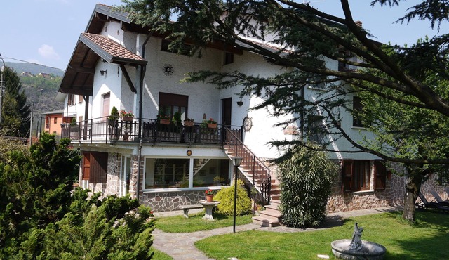 Villa Raggio di Sole is a villa in Porto Ceresio, Italy, on Lake Lugano