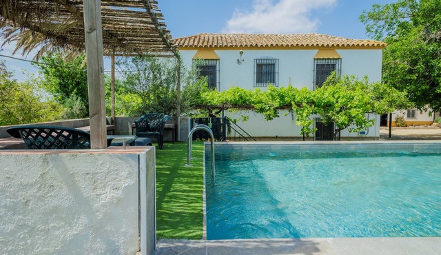 Villa 'Rancho Jardines De Marchenilla' with Private Pool, Wi-Fi and Air Conditioning