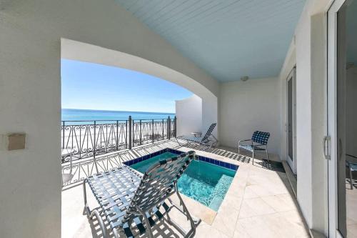 Villa Royale Beach Front Splash Pool New Upgrades In Spring 2026 Gulf Front Done Right