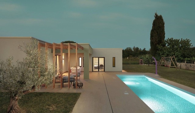 Villa Rudinka - villa with private pool in the center of Istria