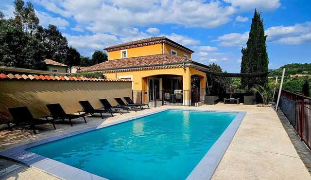 Villa Syrah - private pool and terrace