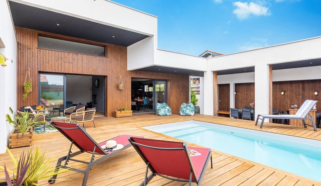 Villa Samare - Avec piscine à 5 min des plages