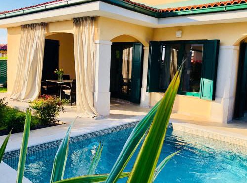 Villa "San Servolo House" with sea view and private heated pool!