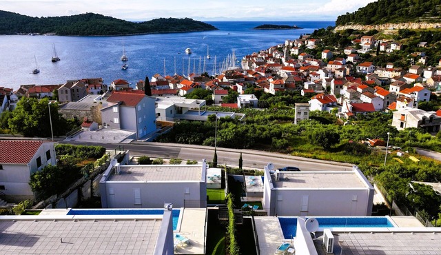 Villa Sapphire – Panoramic Sea View with Private Heated Pool
