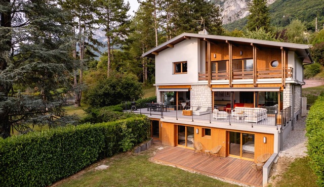 Villa Sarmaz – Accès direct au lac et ponton privé