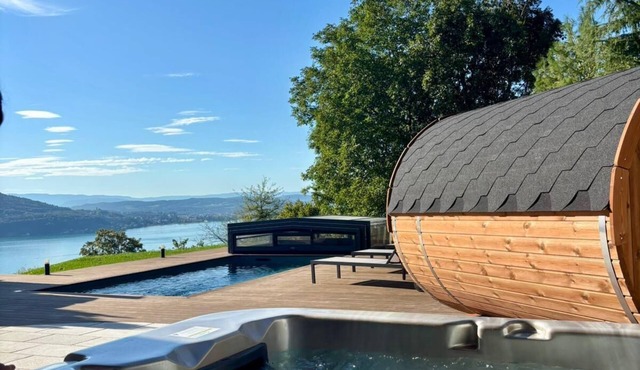 Villa Savoie: The elegance of a private villa with pool, sauna and Jacuzzi - lake view