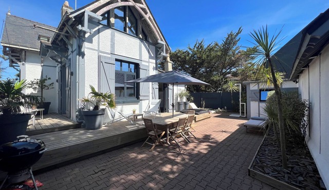 Villa sea view 50m plage Valentin-Côte sauvage-Proche La Baule-Guérande-LeCroisic