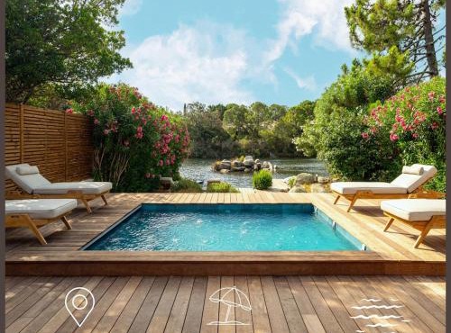 Villa Sempietru, 8 pers, lagon & plage à pied