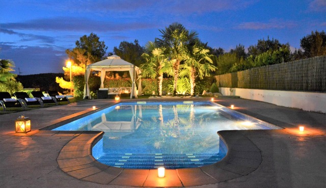 'Villa Sitges La Calma' with Mountain View, Private Pool, A/C & Wi-Fi