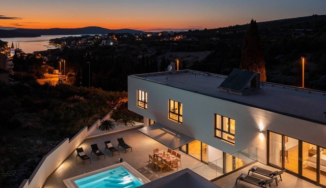 Villa SMILJANA - large private pool, sea view