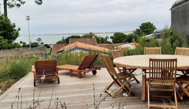 Villa Solata 1950's'with garden, terrace and sea view