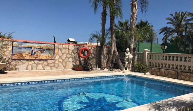 Villa Solmar with panoramic views, wifi, air conditioning, parking and private pool
