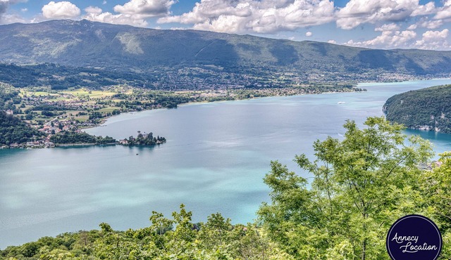 Villa Sommet Bleu - vue Lac d'Annecy et Piscine