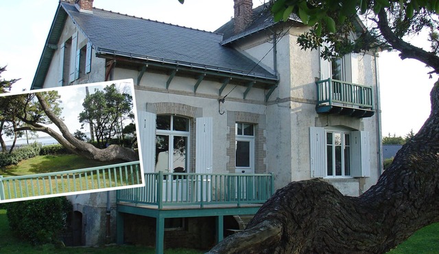 Villa Sorlock, family, sea view in the town of Quimiac Mesquer