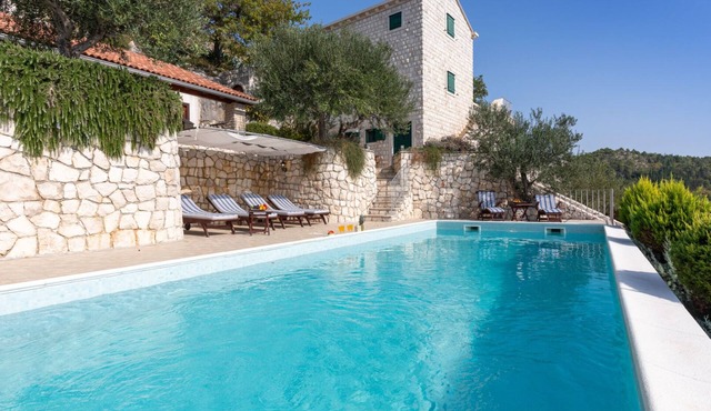 Villa Stolovi with panorama view by Villas Guide