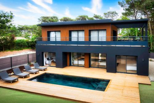 Villa Sunset 1 prestigious heated swimming pool sea view for 8 people