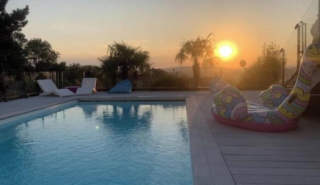 Villa Sunset du Parmelan, between lake and mountain
