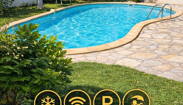 Villa swimming pool wifi Climau quiet and bright