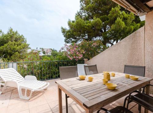 Villa T3 Mezzanine avec Piscine, Terrasse et Parking Privé, 5 min de la Plage - Narbonne - FR-1-409-37