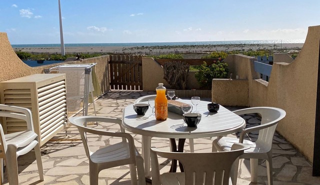 Villa T3 Mezzanine, 6 ppl, Beach Access, Parking, Pets Allowed