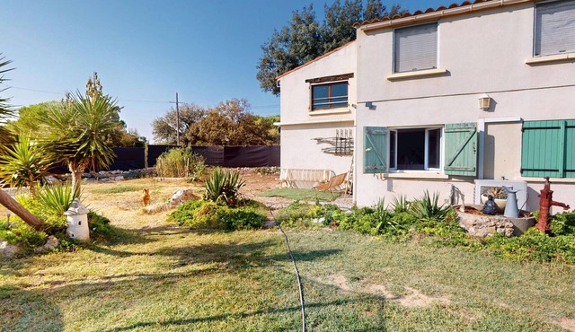 Villa T4 with private garden in Vic-la-Gardiole, for 7 people