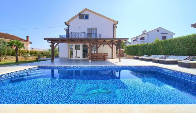 Villa Tereza with heated pool